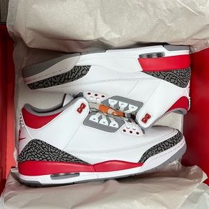 Fire Red Jordan 3